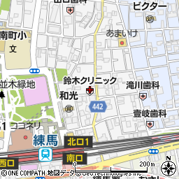 鈴木クリニック周辺の地図