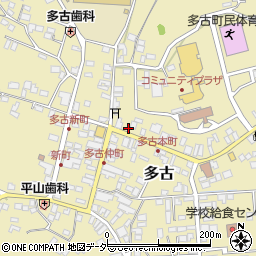 千葉県香取郡多古町多古2731周辺の地図