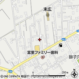千葉県富里市七栄884-44周辺の地図