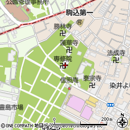 専修院周辺の地図