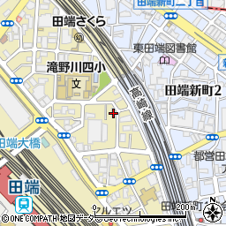北区役所　地域振興室東田端周辺の地図