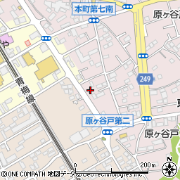 東京都福生市福生285-17周辺の地図