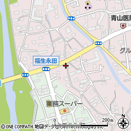 東京都福生市福生573-6周辺の地図