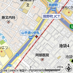 東京都板橋区中丸町5周辺の地図