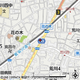 東京都荒川区荒川5丁目12-10周辺の地図