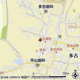 千葉県香取郡多古町多古2667-1周辺の地図