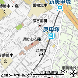 東京都豊島区西巣鴨2丁目33-18周辺の地図