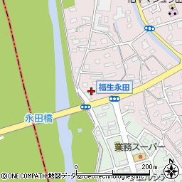 東京都福生市福生585周辺の地図