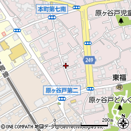 東京都福生市福生284-8周辺の地図