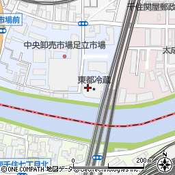 東都冷蔵株式会社周辺の地図