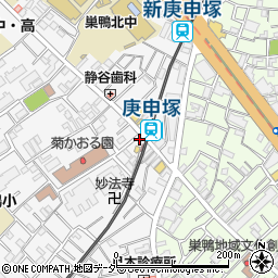 東京都豊島区西巣鴨2丁目32-7周辺の地図
