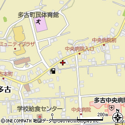 千葉県香取郡多古町多古309周辺の地図
