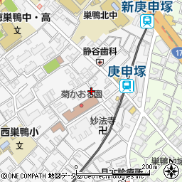 東京都豊島区西巣鴨2丁目33-6周辺の地図