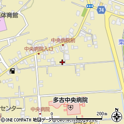 千葉県香取郡多古町多古264周辺の地図