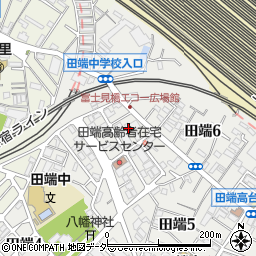 マルエツプチ田端五丁目店周辺の地図