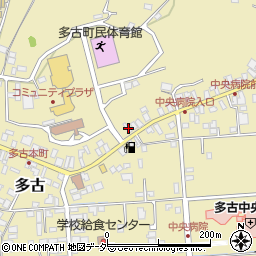 千葉県香取郡多古町多古2773周辺の地図