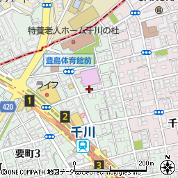 ダスキンメリーメイド豊島西店周辺の地図