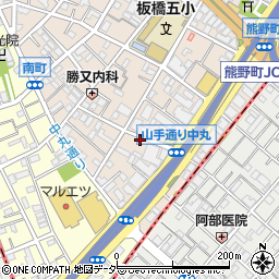 永野設備工業株式会社　板橋営業所周辺の地図
