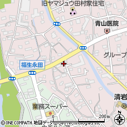 東京都福生市福生549周辺の地図
