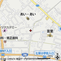 千葉県富里市七栄630周辺の地図