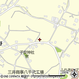 江東運送株式会社　八千代ヤード周辺の地図