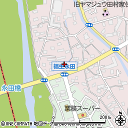 東京都福生市福生580周辺の地図