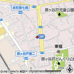 東京都福生市福生278周辺の地図