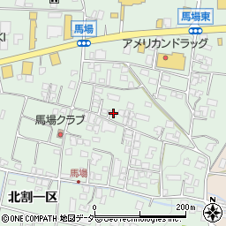 長野県駒ヶ根市赤穂北割一区1432-7周辺の地図