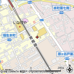 東京都福生市本町36周辺の地図