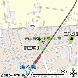 ＮＰＣ２４Ｈ滝不動駅前パーキング周辺の地図