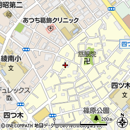 東京都葛飾区四つ木4丁目18-11周辺の地図