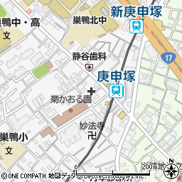 東京都豊島区西巣鴨2丁目33周辺の地図
