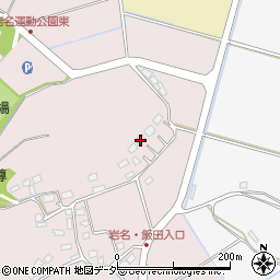 千葉県佐倉市岩名6周辺の地図