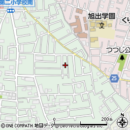 東京都練馬区南大泉1丁目8周辺の地図