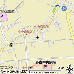千葉県香取郡多古町多古266周辺の地図