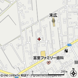 千葉県富里市七栄882-18周辺の地図