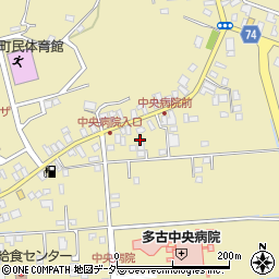千葉県香取郡多古町多古268-1周辺の地図