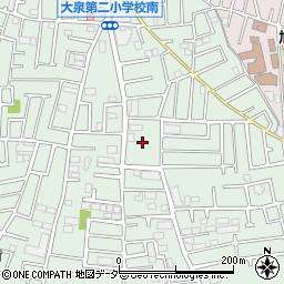東京都練馬区南大泉1丁目11周辺の地図
