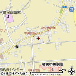 千葉県香取郡多古町多古269周辺の地図