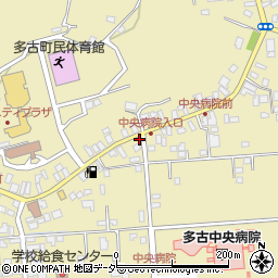 千葉県香取郡多古町多古290周辺の地図