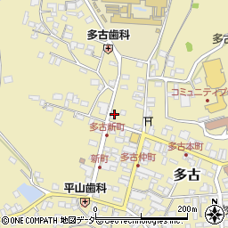 千葉県香取郡多古町多古2687周辺の地図