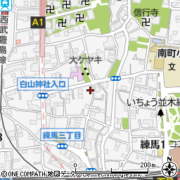 東京都練馬区練馬3丁目21-16周辺の地図