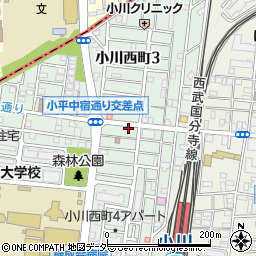 明光義塾　小川教室周辺の地図