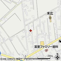 千葉県富里市七栄880-7周辺の地図