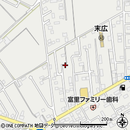 千葉県富里市七栄880-24周辺の地図