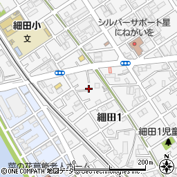 デイサービスフルール細田周辺の地図