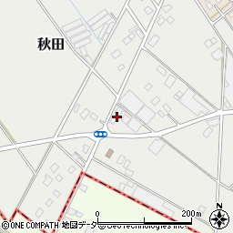 千葉県旭市秋田1536周辺の地図
