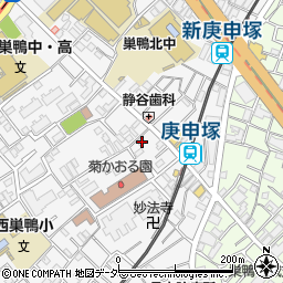 東京都豊島区西巣鴨2丁目33-8周辺の地図
