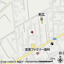 千葉県富里市七栄883-5周辺の地図