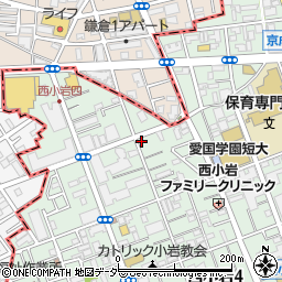 沢口コーポ周辺の地図